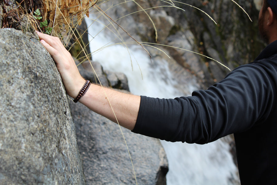 Mens Woodsman Bracelet - Woven Stone Co.