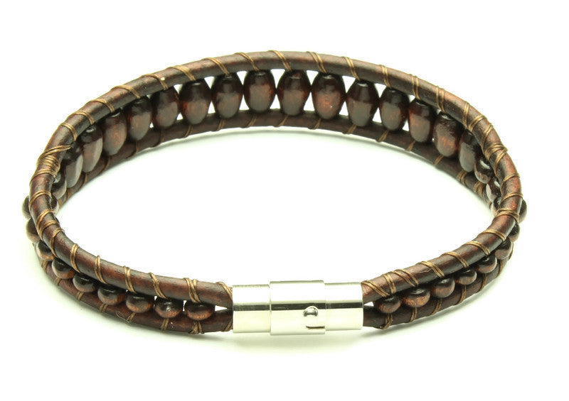 Mens Woodsman Bracelet - Woven Stone Co.