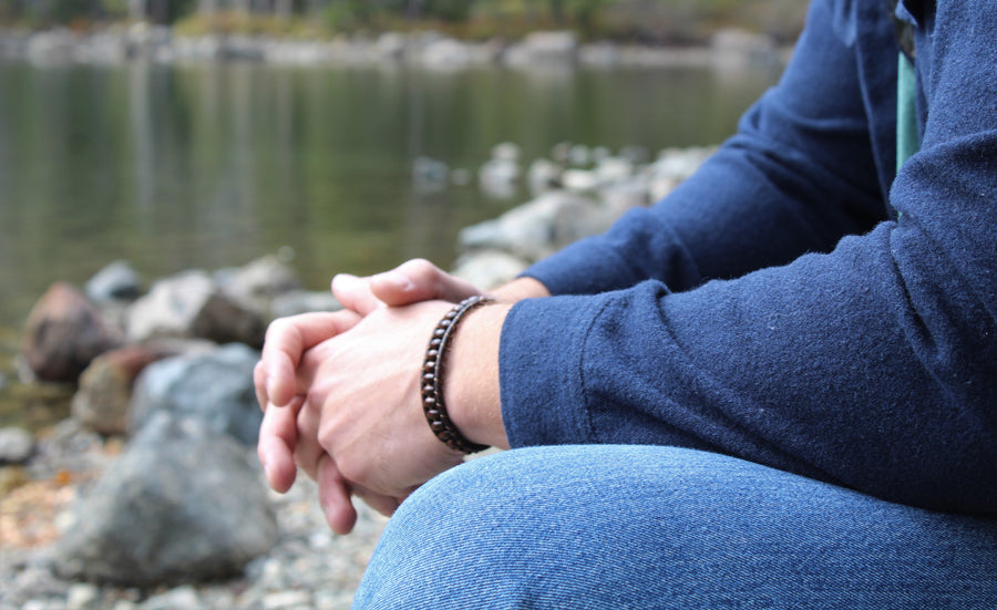 Mens Woodsman Bracelet - Woven Stone Co.