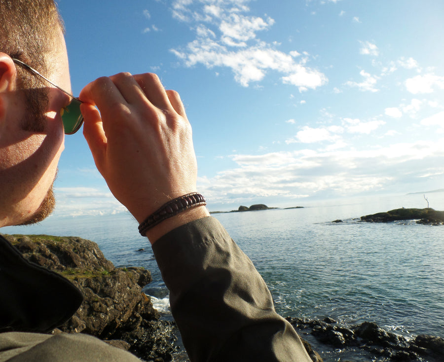 Mens Woodsman Bracelet - Woven Stone Co.